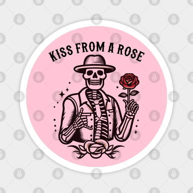 Kiss From A Rose Magnet by Trendsdk